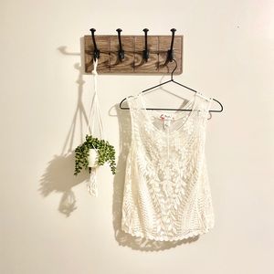 Beaches | Sheer Lace Tank